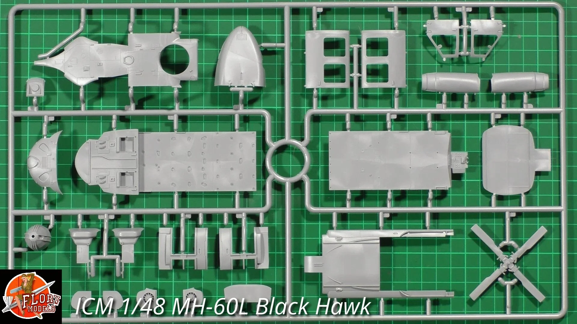 やみくもページ ICM 1/48 MH-60L Black Hawk Review — Flory Models